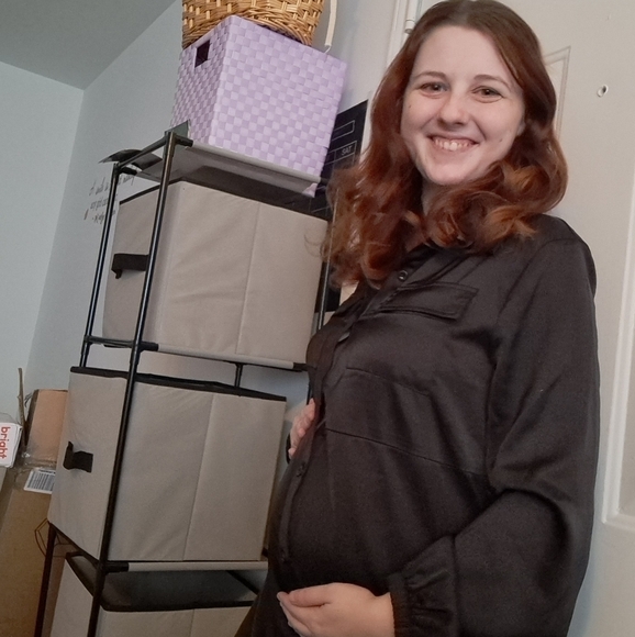 Shein Black Maternity Jumpsuit - Picture 1 of 3
